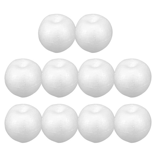 OUNONA 10Ud De Espuma En Forma De Manzana Para Proyectos DIY Y Decorativos