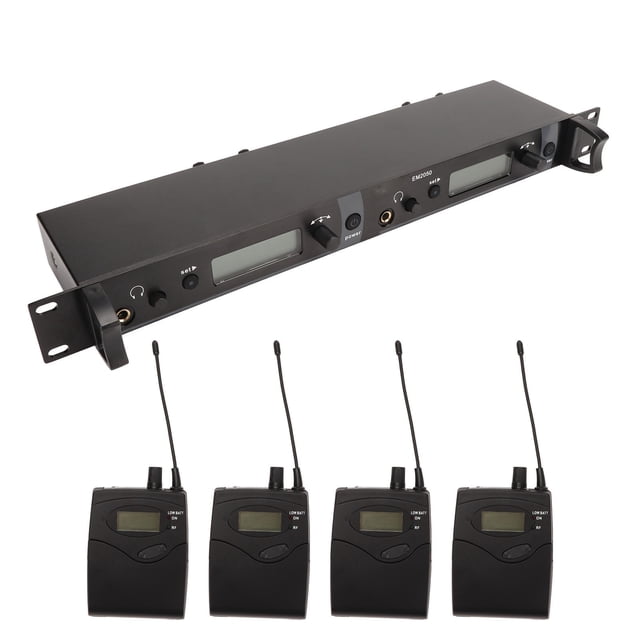Sistema de monitoreo de oído en el escenario, sistema de monitoreo de auriculares inalámbricos Sistema de monitoreo de auriculares inalámbricos Sistema de monitoreo de auriculares inalámbricos Máxima