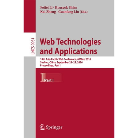 Web Technologies and Applications - eBook