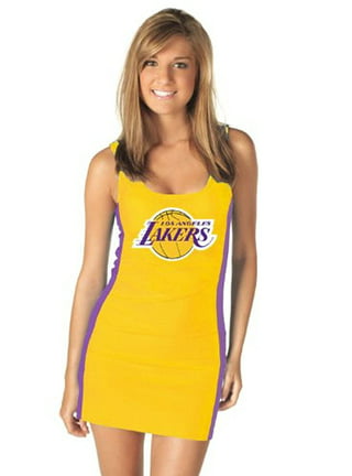 Los Angeles Lakers Dress  Lakers dress, Womens jersey dress