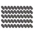 thumbnail image 1 of Unique Bargains 50 Pcs Mini Block Oval Nail Buffers for DIY Gray Black, 1 of 6