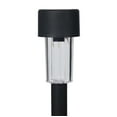 thumbnail image 4 of Mainstays Solar Powered Black Classic Column LED Path Light and Landscape Light, 2 Lumens (6 Count), 4 of 10