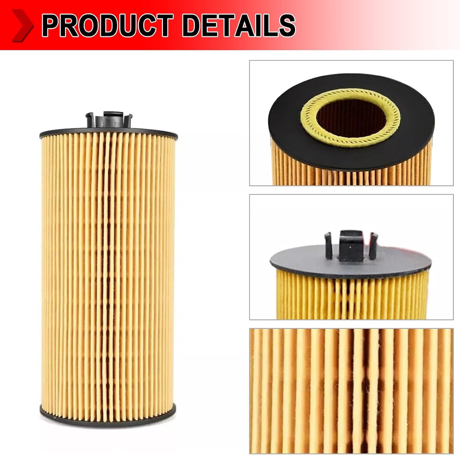 Oil & Fuel Filter Kit Replacement for 2003-2010 Ford 6.0L/6.4L Powerstroke F250 F350 F450 F550 Super Duty, Includes FD4616 Diesel Fuel Filter and FL2016 Engine Oil Filter