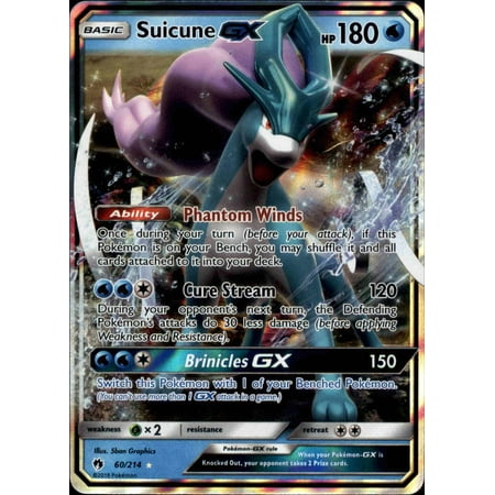 Pokemon Lost Thunder Suicune-GX #60 (Best Pokemon Against Suicune)