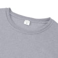 thumbnail image 5 of AnuYalue Mens Cargo Sweatshirt Athletic Long Sleeve Pullover Casual Crewneck Soild Color Tops with Zipper Pocket, 5 of 8