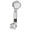 Silver, variant on Silver Silver 4-Mode Intelligent Digital Display Shower Head One-Button Water Stop Turbo Handheld Bath Nozzle With Temperature Gauge