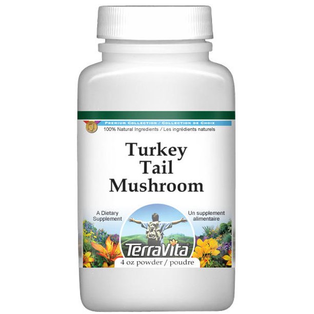 Turkey Tail Mushroom Powder (4 oz, Zin 521829)