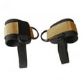 thumbnail image 4 of 2 Uds Correas De Tobillo Para Piezas De Máquina De Cable Soporte De Tobillo Deportivo Para Mujeres Hombres Marrón Sunnimix Correa de tobillo de gimnasio, 4 of 8