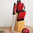 thumbnail image 3 of MegaChef 14 Piece Cutlery Set in Red, 3 of 3