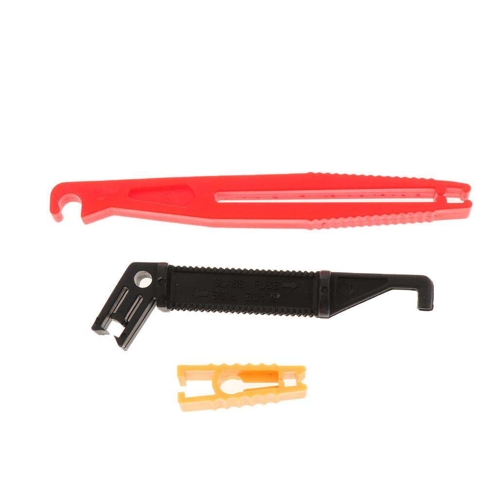 High Quality Car Van Auto Ceramic Continental Fuse Puller Long Removal Tool 