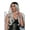 Silver, variant on Silver Black Ombre Adult Costume Wig