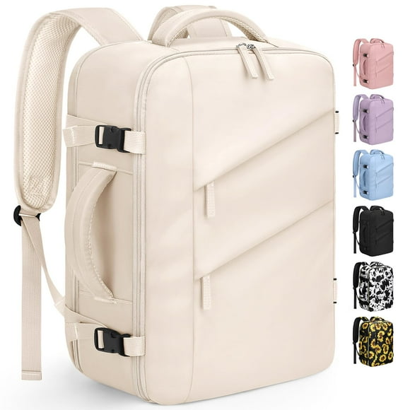 Mochila de viaje Capolo impermeable para ordenador portátil de 17 pulgadas para mujeres y hombres