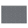 thumbnail image 1 of Space Cutting Board, Surface of an Asteroid Planet Pattern with Huge Crater Spots and Circles Universe Theme, Decorative Tempered Glass Cutting and Serving Board, Large Size, Dimgrey, by Ambesonne, 1 of 1