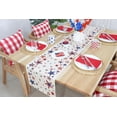 thumbnail image 5 of 4th of July Table Runner - 14 x 72 Inches - Independence Day Indoor Outdoor Decorations - Rustic Patriotic by JEWLALO, 5 of 5
