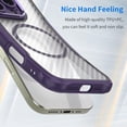 thumbnail image 3 of REQO Compatible for iPhone 16e Case: iPhone 16e Phone Case, Magnetic Translucent Matte Rugged Shockproof Anti-Slip Slim Cell Phone Cover, Military Grade Drop Protection Best Phone Case, 3 of 8