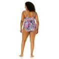 thumbnail image 5 of Women's Plus Size Paisley Parade V-Wire One Piece Swimsuit, 5 of 6