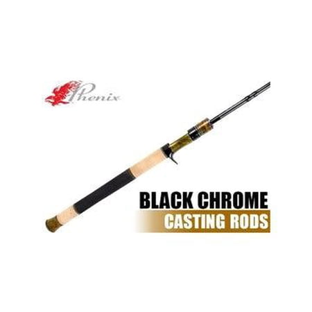 Phenix Black Chrome Casting Custom Reel Seat 78 5-14 lb 2 pc Light Fast Qty 1