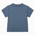thumbnail image 5 of TOWED22 Boys Summer Tops 5-12 Years Short Sleeve Crew Neck T-Shirts Lightweight Breathable Tee Shirts(Navy,3-6 M), 5 of 5