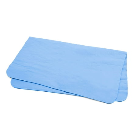 Blue Synthetic Chamois Car Home Cleaning Towels Drying Washing Cloth 66 x