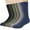 C-Multicolor, variant on Loritta 6 Pairs Mens Wool Socks , Warm Cozy Boot Winter Thermal Socks for Men/Women, Size 6-12