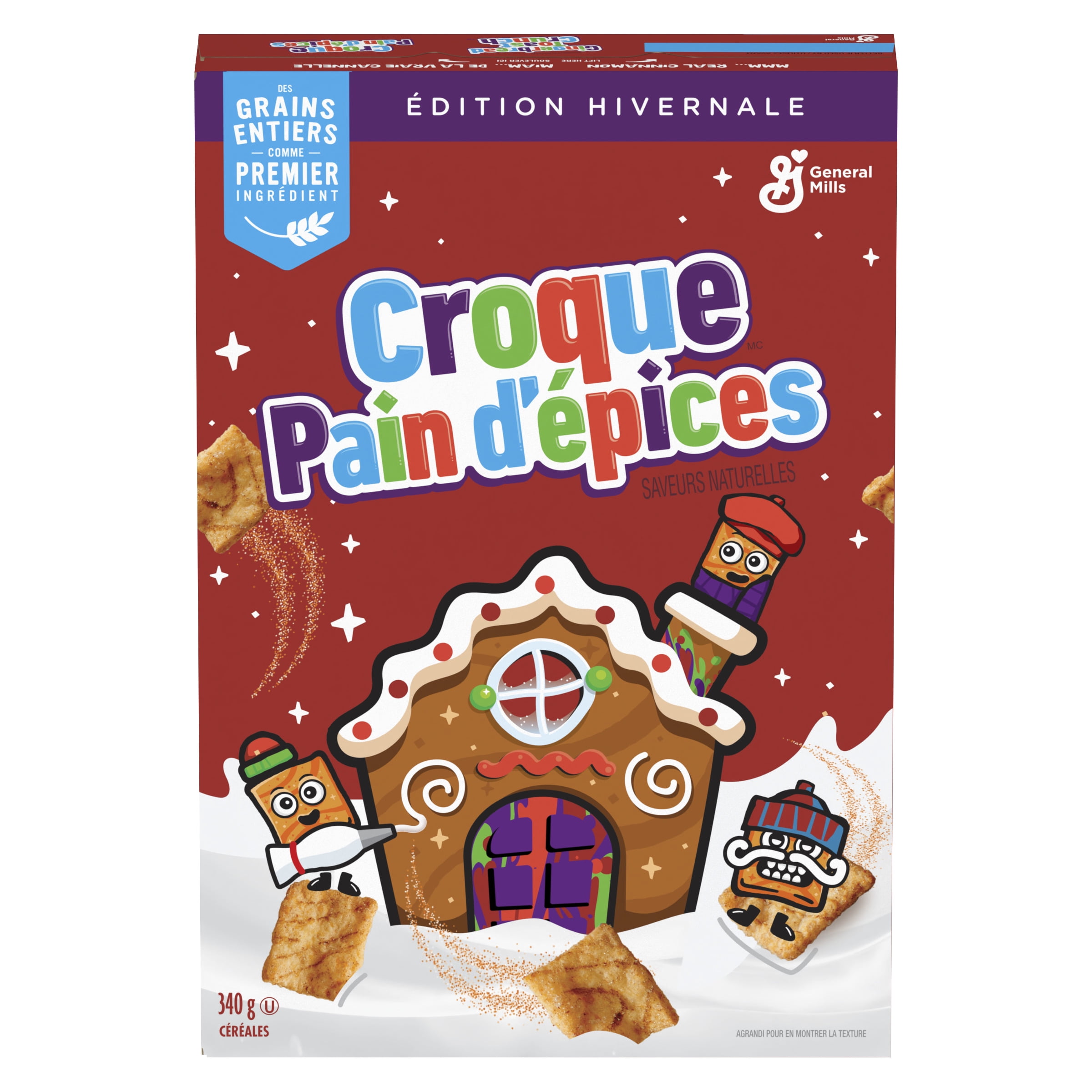 Gingerbread Toast Crunch Cereal, 340g