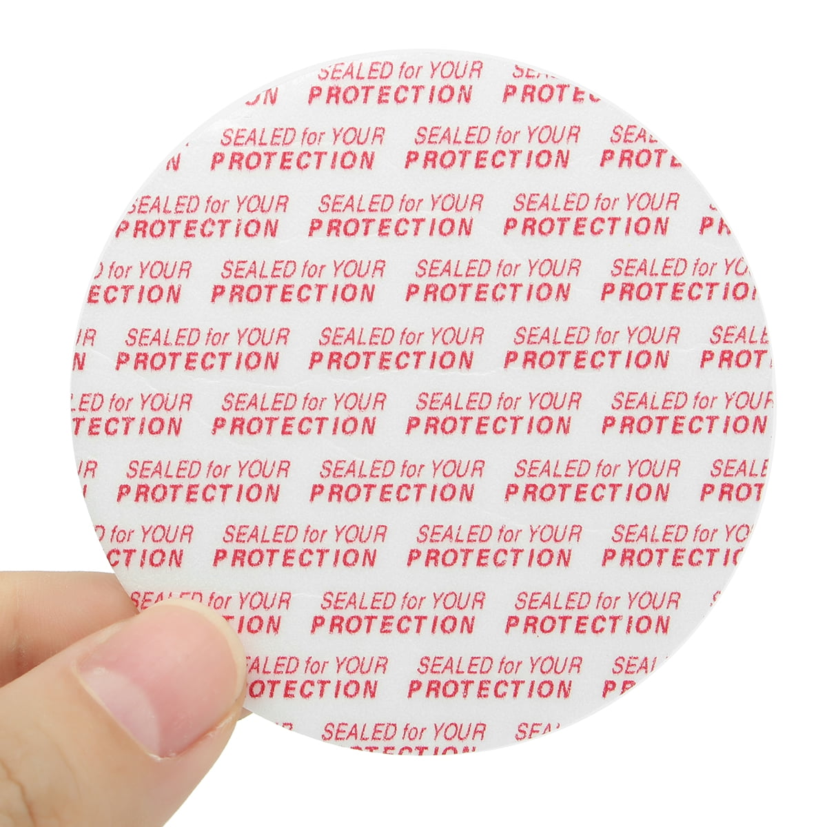 100pcs Press & Seal Cap Liners Jar Bottle Foam Safety Tamper Seals 48