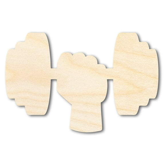 Unfinished Dumbbell Shape 14" / 1/2"