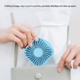 thumbnail image 3 of Ventilador portátil Billuyoard ABS plegable 3 engranajes azul, 3 of 6