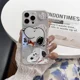 thumbnail image 3 of Bonita funda magnética con dibujos animados de Snoopy y Charlie Brown con carga inalámbrica Magsafe para iPhone 15, 14, 13, 12 Pro Max, 3 of 5