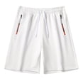 thumbnail image 2 of Fiudx Pantalones Cortos de Hombre, Transpirables, con Cintura Elástica, Ideales para Correr En El Gimnasio, Estilo de Vida Activo, Tejido Ligero., 2 of 7