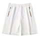 thumbnail image 2 of Fiudx Pantalones Cortos Deportivos para Hombre, Transpirables y Ligeros, con Bolsillos con Cremallera, Estilo Corto, Perfectos para Gimnasio, Correr y Nadar, Ideales para Un Estilo de Vida Activo, Ro, 2 of 6