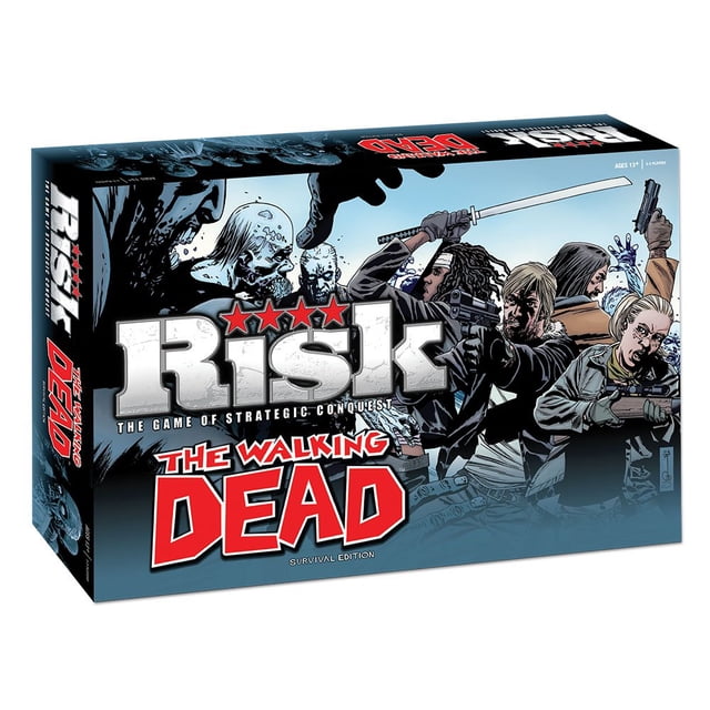Juego de mesa USAOPOLY The Walking Dead Risk Comic Edition