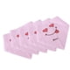 thumbnail image 5 of Baberos para la dentición del bebé BuyWeekMX 5 uds baberos suaves para la baba del bebé, 5 of 9