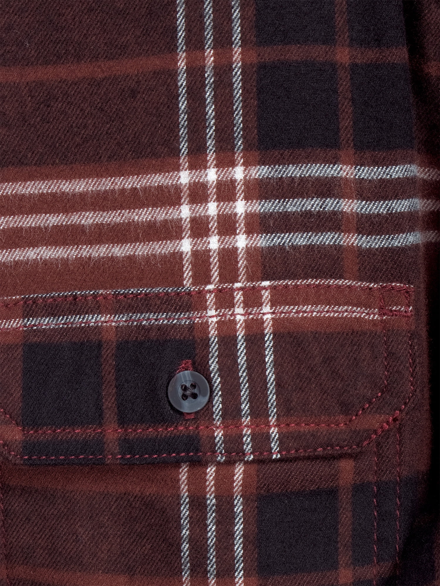 George Men's and Big Men's Super Soft Flannel Shirt, up to 5XLT