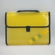 thumbnail image 1 of Zhuge Organizador de archivos en forma de acordeón con 13 bolsillos, carpeta de archivos expandible portátil, organizador de documentos de plástico expandible para viajes y oficina, color amarillo, 1 of 4