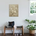thumbnail image 2 of Art.com White Cherry Blossom I Neutral Crop Bird Art Print by Danhui Nai, 24" x 32", 2 of 3