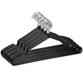 thumbnail image 2 of 10pcs Heavy Duty Metal Wire Suit Clothes Hangers 16" Strong Standard Coat & Clothes Hanger, 2 of 5