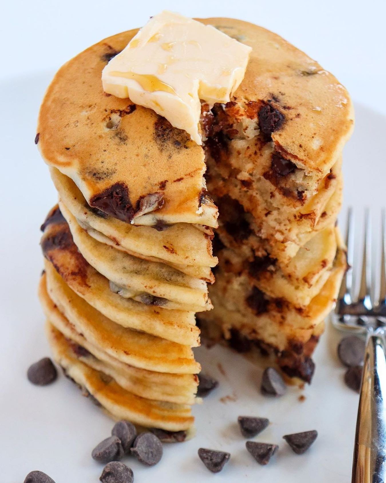 Hungry Jack Complete Chocolate Chip Pancake Mix and Waffle Mix, 28 Oz Box