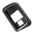 thumbnail image 2 of Car Interior Headlight Switch Trim Carbon Fiber Style Back Adhesive Replacement for Highlander 2022+ LHD, 2 of 5