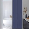 thumbnail image 3 of Pure Dark Blue Window Privacy Film, Simple Solid Color Static Cling UV Sun Blocking Heat Control Window Tint Day and Night, Non-Adhesive Reusable One Way Windows Privacy Cover 17.7''x78.7'', 3 of 7