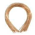 thumbnail image 4 of Diademas de metal liso Yuyangstore 50 piezas Oro, 4 of 8