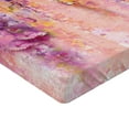 thumbnail image 2 of Ambesonne Tree Fitted Sheet, Watercolor Wisteria Blooms, Queen Size, Violet Purple Pink, 2 of 3
