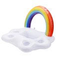 thumbnail image 3 of Rainbow Cloud Inflable Bar Piscina Copa Soporte para bebidas Playa Piscina Fiesta Posavasos inflable tholdsy HA6257-00B, 3 of 6