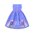 thumbnail image 5 of Girls Dress Purple Easter Rabbit Egg Daisy Flower Spring Sundress 8 Years, 5 of 7