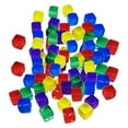 thumbnail image 1 of 100Pcs 10mm Multicolor Transparent Clear Entertainment Board Game Accessory, 1 of 8