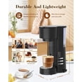 thumbnail image 3 of 4 IN 1 Single Serve Coffee Maker with Milk Frother and Coffee Grinder, Coffee Maker for K Cup and Ground Coffee, with 30 oz Removable Water Reservoir, 6 to 14 oz. Brew Sizes, Coffee Machine for Home, 3 of 4