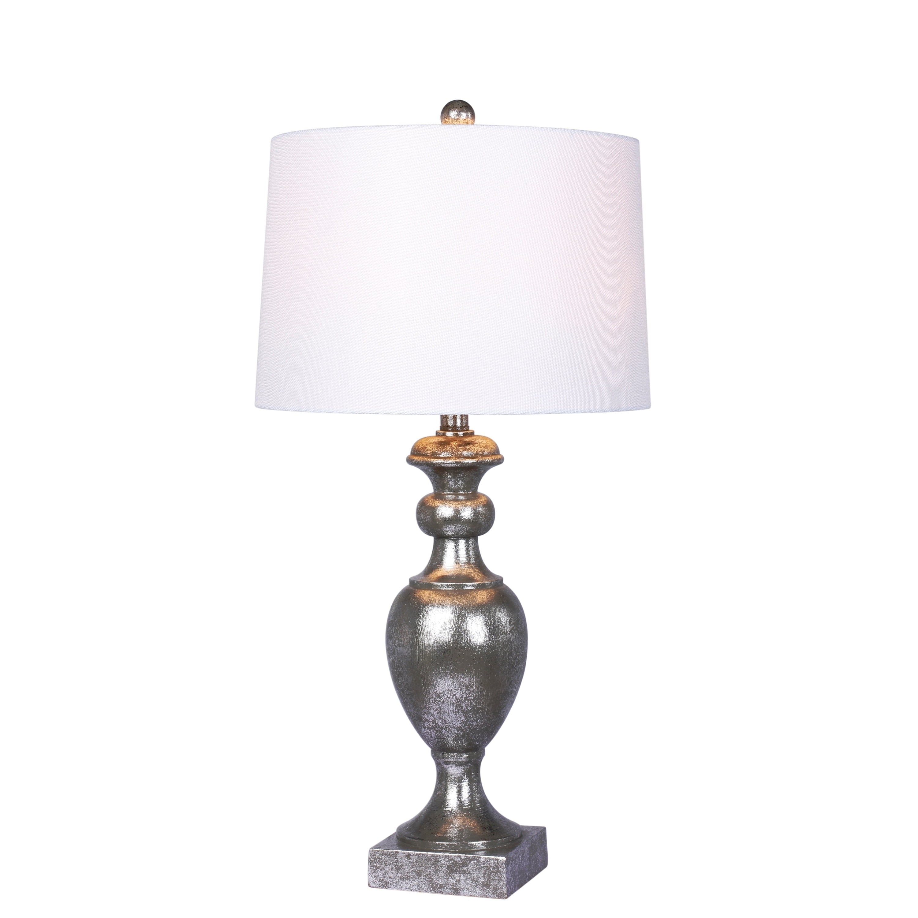 Fangio Lighting Textured Resin Urn Table Lamp