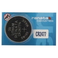 thumbnail image 1 of 8 x CR2477 Renata Piles à Pièces au Lithium 3 Volts, 1 of 1