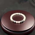 thumbnail image 4 of Round Beaded Bracelet Gemstone Jewelry - Beaded Bracelets for Women Stretch Healing Bracelet - Natural Stone Gemstone Jewelry Gifts for Daily Wear 0.3in Width, 4 of 5