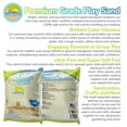 thumbnail image 3 of Classic Sand and Play Sand for Sandbox, Table, Therapy, and Outdoor Use, 5 lb. Bag, Natural, Non-Toxic, Wet Castle Building for Creativity and Stimulates Sensory Skills, 3 of 8